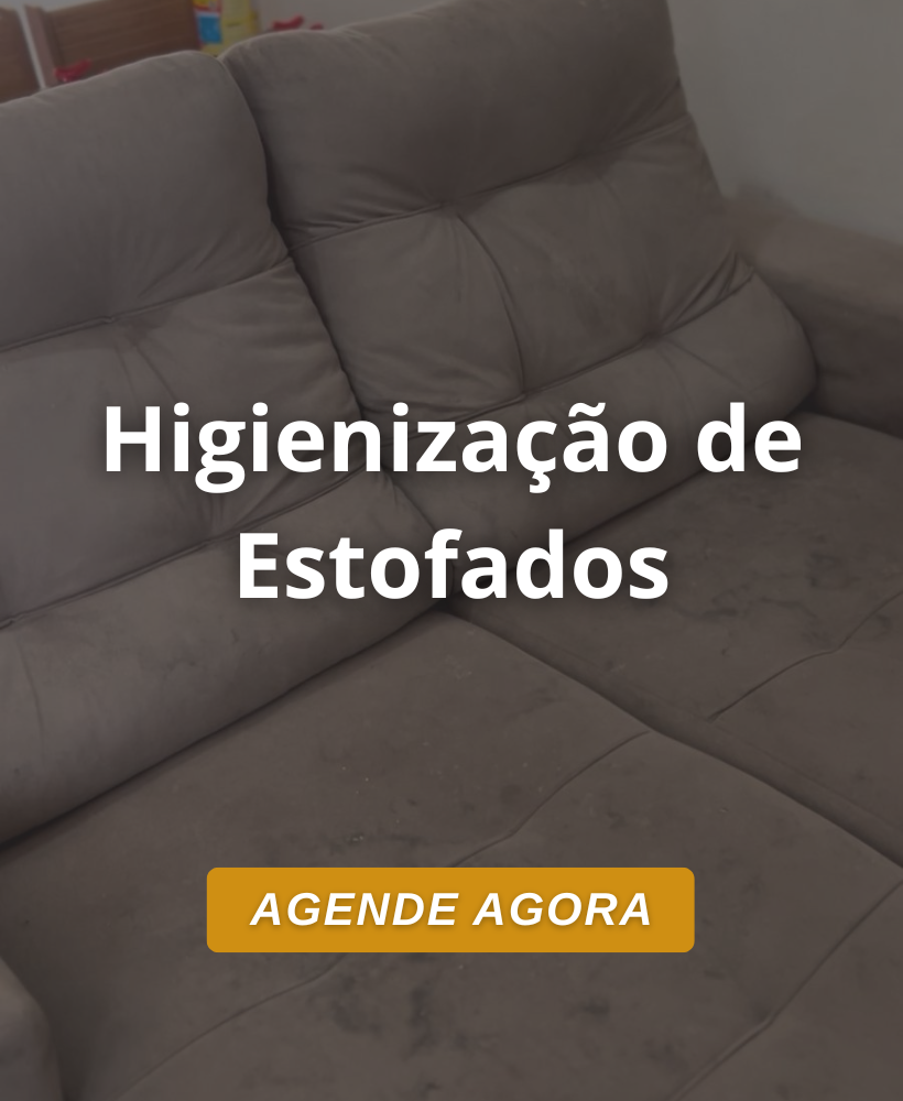 Higienização de Estofados em SP
